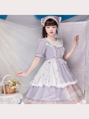 Aromatherapy Lolita Style Dress OP by Withpuji (WJ55)